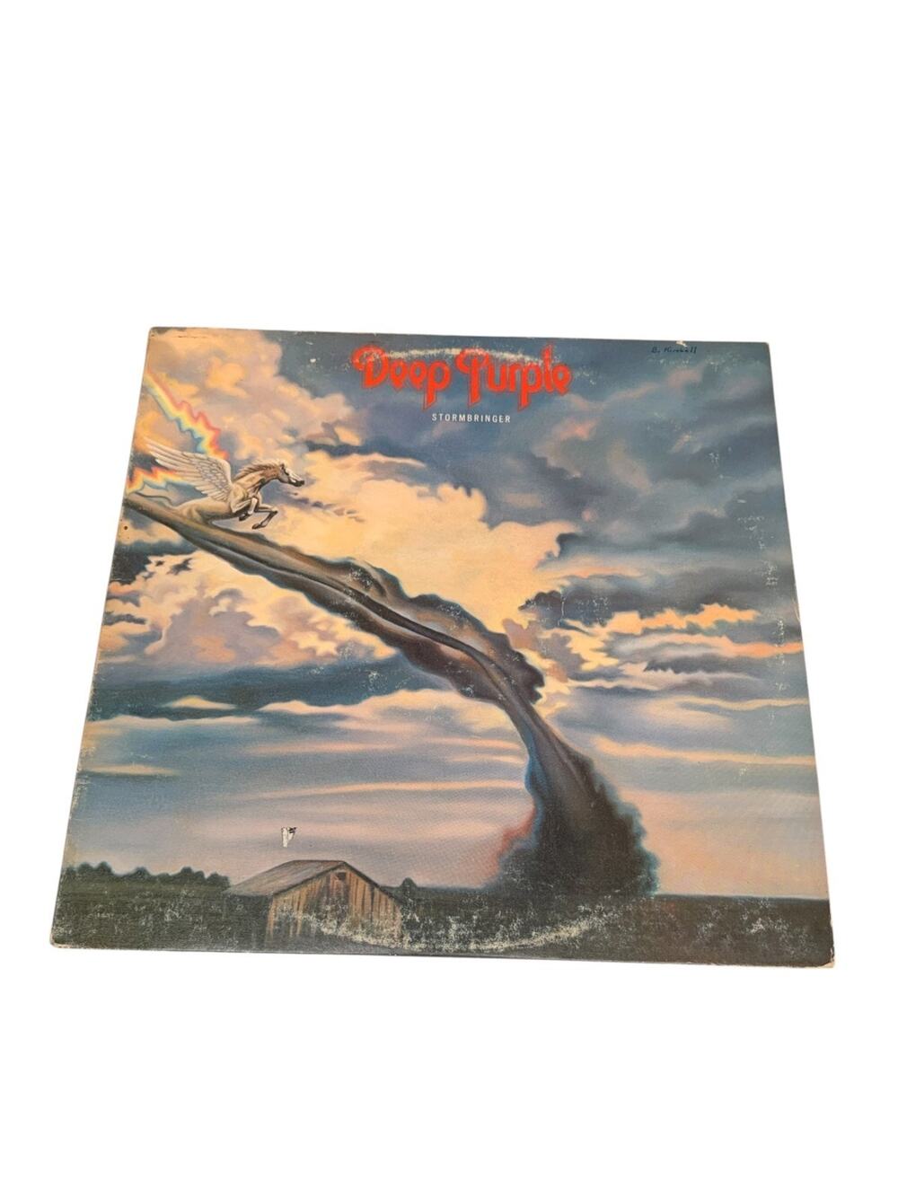 Deep Purple Stormbringer LP 1974 Warner Bros Hard Rock Vinyl Record Albums